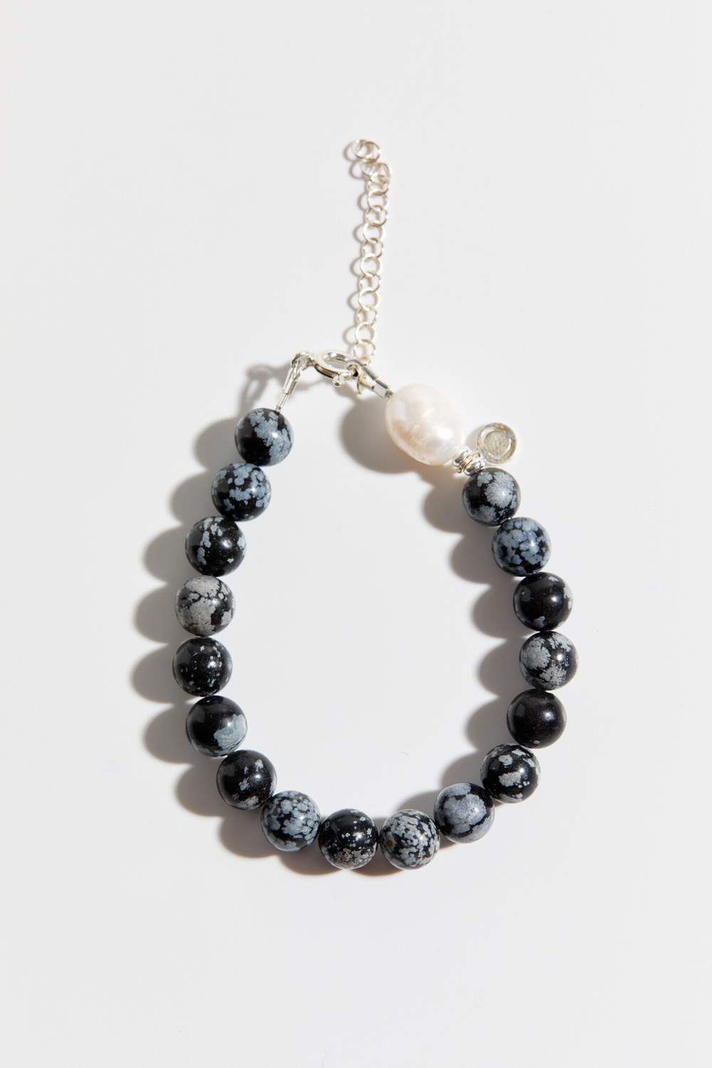 Браслет SOUL DETOX из снежного обсидиана