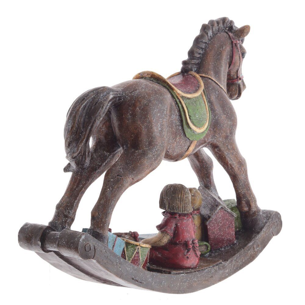 GAEM Фигурка декоративная "Лошадка-качалка, L49 W12 H40 см