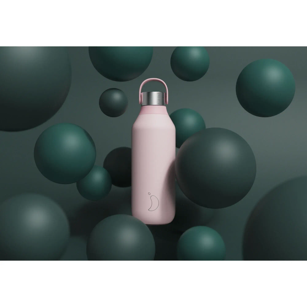 Chilly's Bottles Термобутылка Series 2 1л розовая
