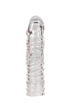 Увеличивающая насадка с богатым рельефом поверхности Kanikule - 17 см. (Цвет: прозрачный)