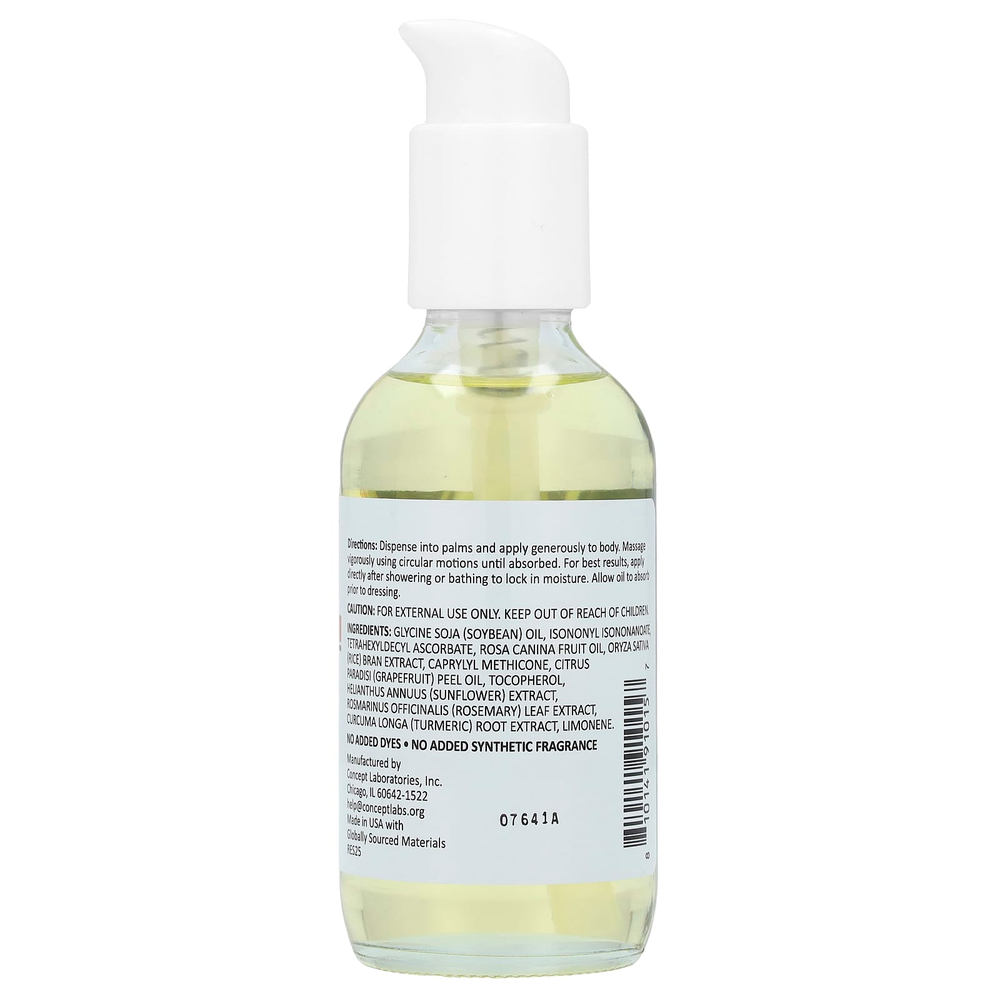 Reshape Plus, Glow + Brightening Vitamin C, осветляющее масло для тела, 112 мл (3,8 жидк. унц.)