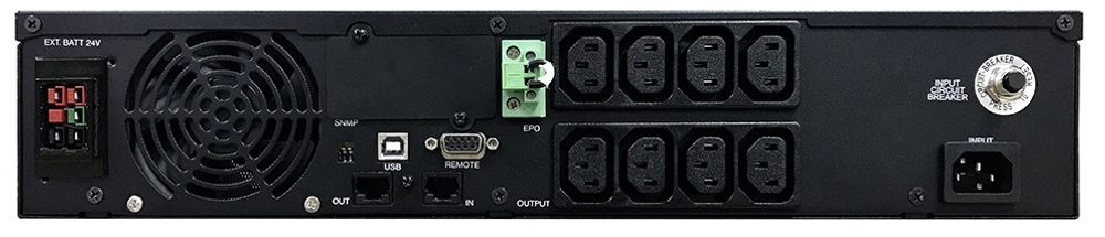Источник бесперебойного питания  Powercom SRT-1000A LCD