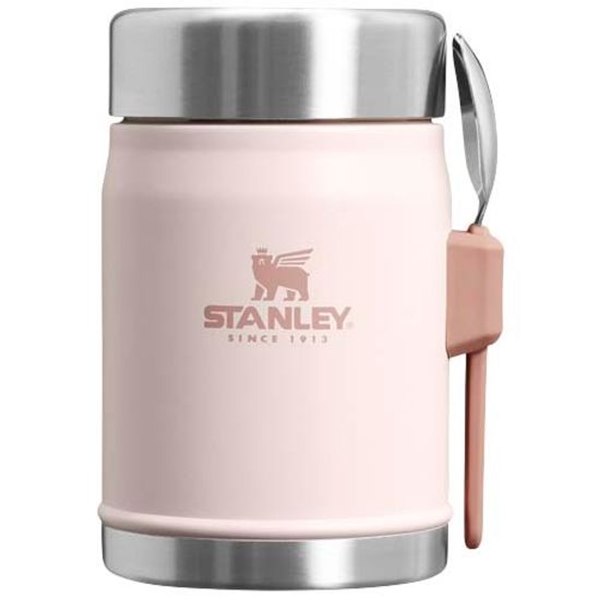 Банка для еды объемом 400 мл с ложкой-вилкой Stanley Legendary