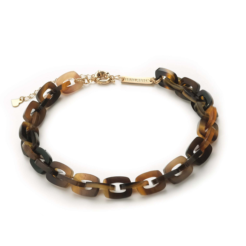 dark horn chain necklace