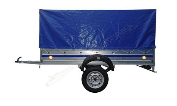 Прицеп Фаворит В 7135 2.56х1.57 высокий тент 0.8 м