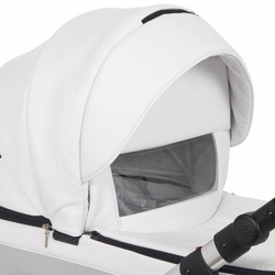 Детская коляска Adamex Chantal Star Collection 2 в 1 STAR105 белый+серебряный