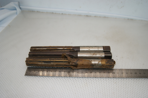 Развертки комплект из 3шт. диаметр 21мм. №1, №2, №3 ручные СССР.