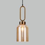 Подвесной светильник 50229/1 янтарный