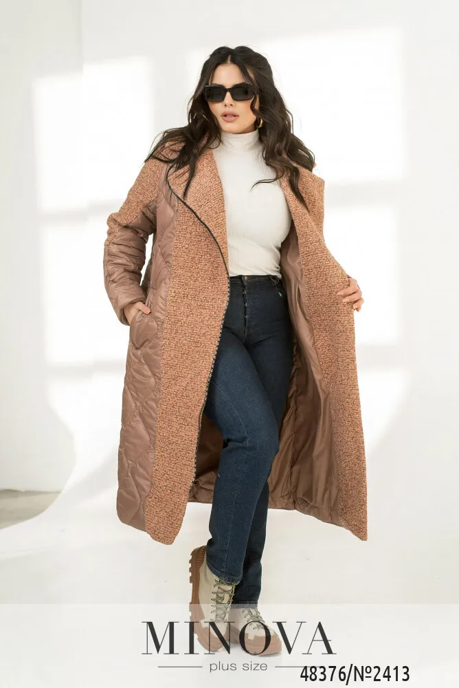Куртка 2413-капучино-фреза Minova