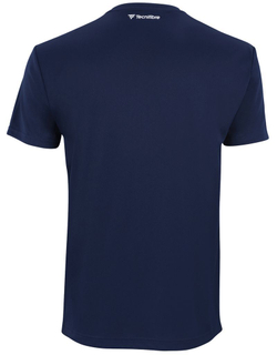 Детская теннисная футболка Tecnifibre Team Tech Tee - Blue