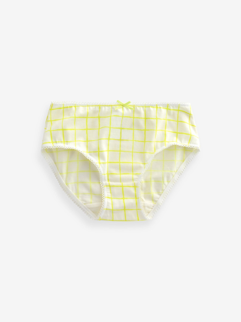 Трусы для девочки Next K92-280, 7 шт., Белый, Розовый, Салатовый