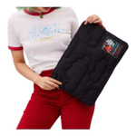 COACH Polyester Recycled Polyester Storage Bag Laptop Bag Large Unisex Black