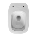 Унитаз ABBER Rechteck AC1217 подвесной белый, безободковый, смыв торнадо