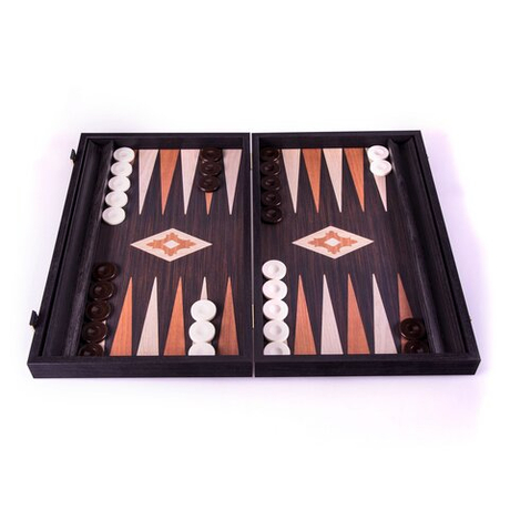 Нарды с боковыми стойками 48x30см Manopoulos Backgammon bxl1vv
