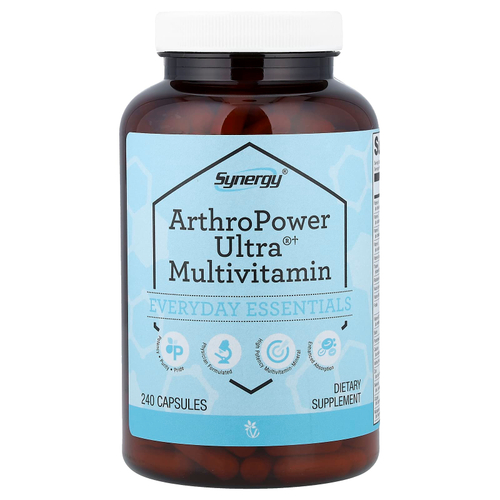 Vitacost, Synergy®, ArthroPower Ultra® Multivitamin, 240 Capsules