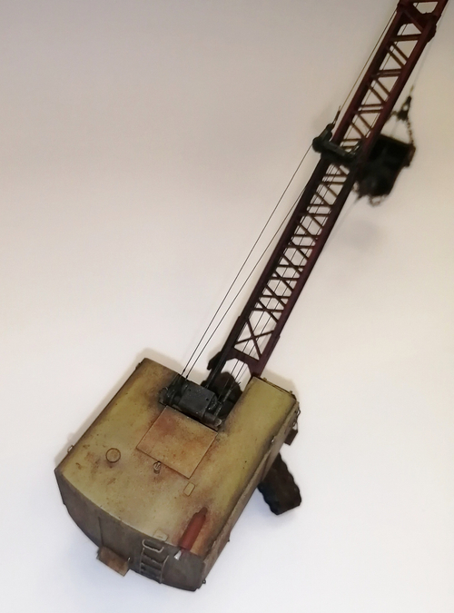 Модель 1:87 Экскаватор драглайн ЭО-4111