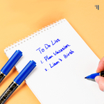 Маркер для CD/DVD DELI "Mate" перманентный двухсторонний, 0,5-1,0 мм, синий