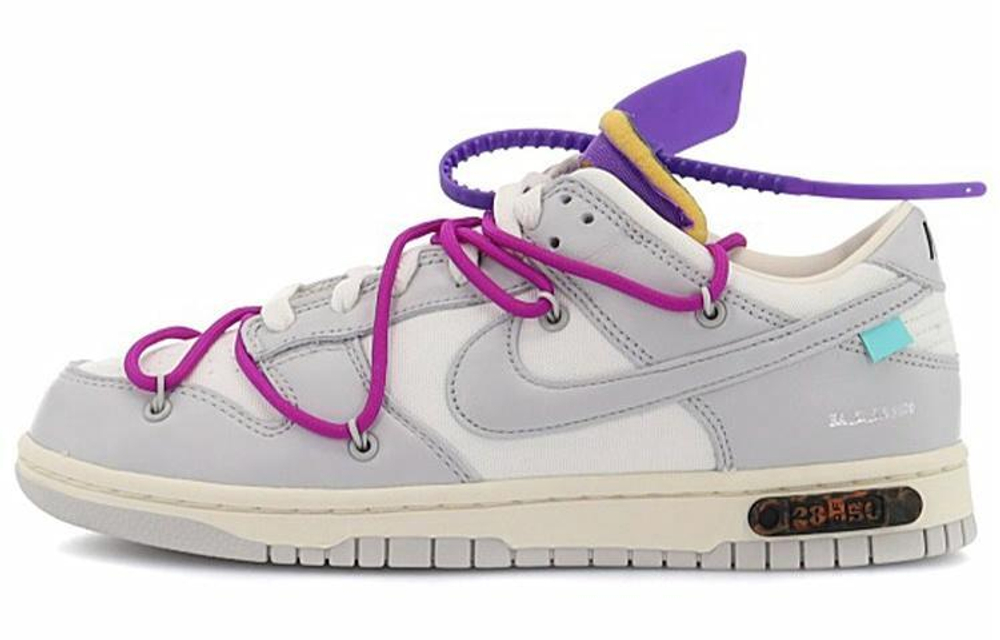 Кроссовки Off-White X Nike Dunk Low "The 50" No.28
