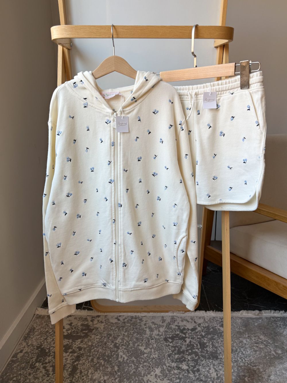 Новый хлопковый костюм Bonpoint, 158