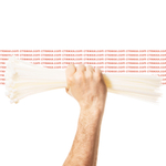 Стяжка 8*350 мм белая