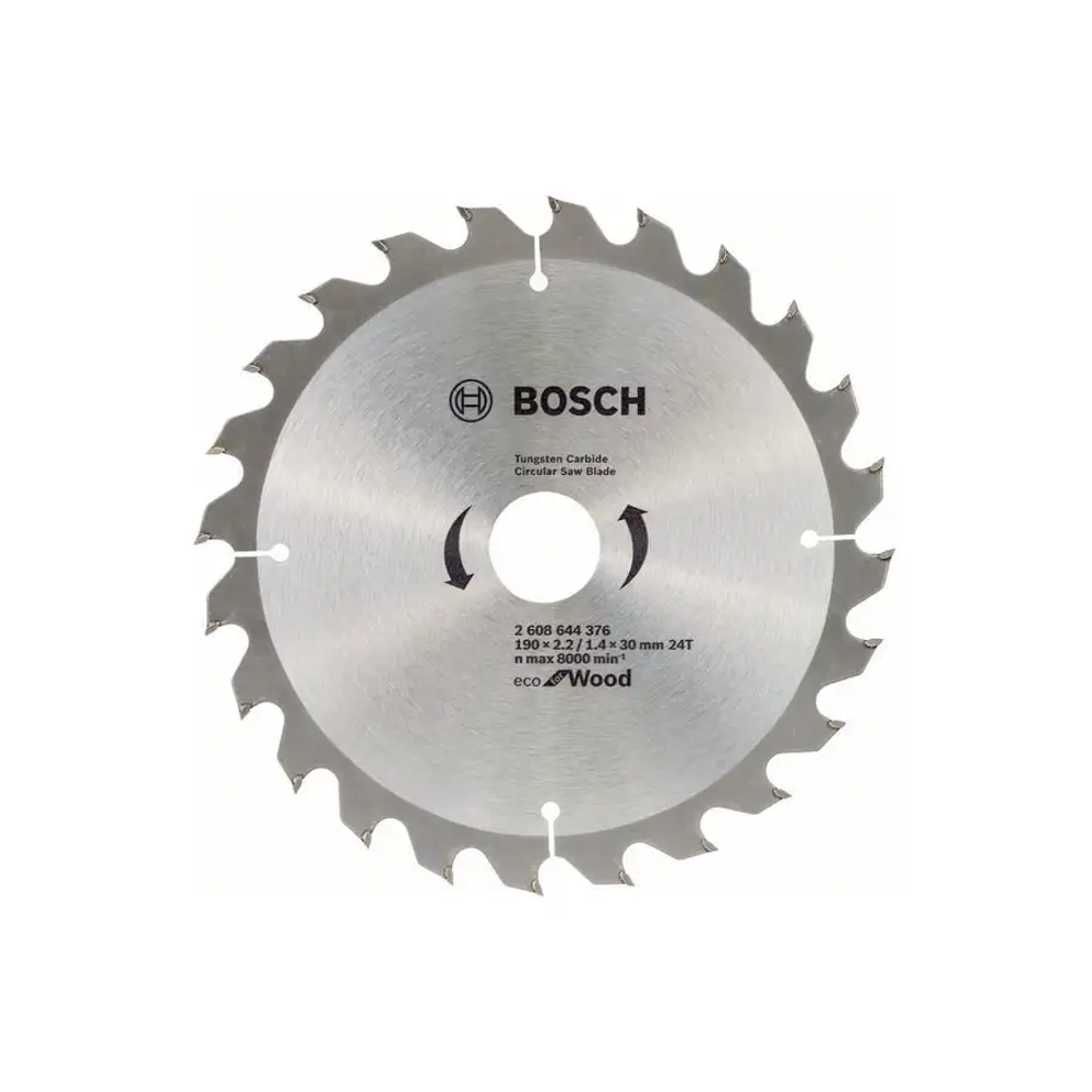 Пильный диск Eco for wood 190x30x1,4 мм, 48 BOSCH 2608644377