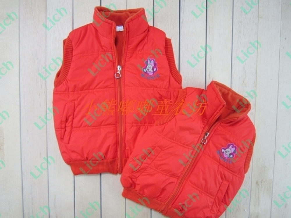 Жилет на молнии с Микки и Минни Маус