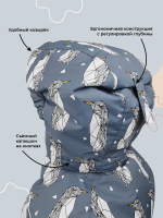 Комбинезон мембранный Mjölk Пингвины, утеплитель 200гр/м2
