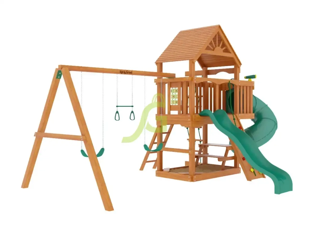 Детская площадка IgraGrad Шато с трубой (Дерево)
