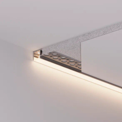 Профиль FANTOM-W12-EDGE-2000 ANOD (Arlight, Алюминий) 040329