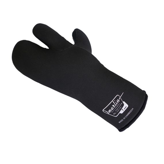 Перчатки трехпалые Marlin Nord Green 7 мм