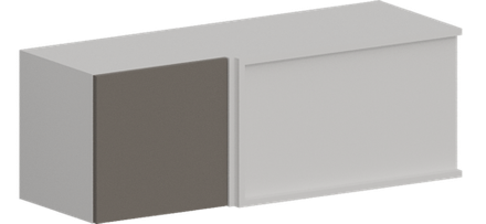 Кухня Модуль ШВУГ 1010 Графит / Грей Софт