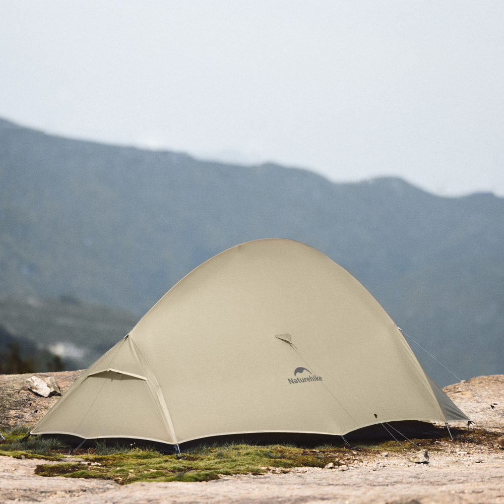 Палатка Naturehike Cloud Up Pro Si 1-местная, сверхлегкая, хаки