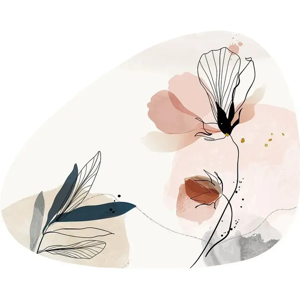 Салфетка сервировочная капля 45*35,5 см Джиа (комплект 10 шт)