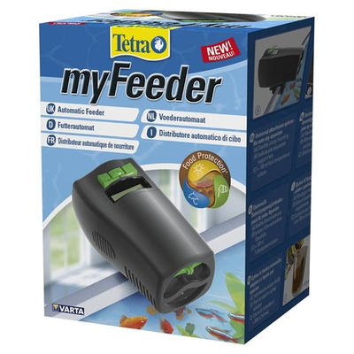 Tetra myFeeder - кормушка автоматическая на батарейках (черная)