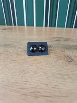 Серьги с кабошонами. Ручной работы.