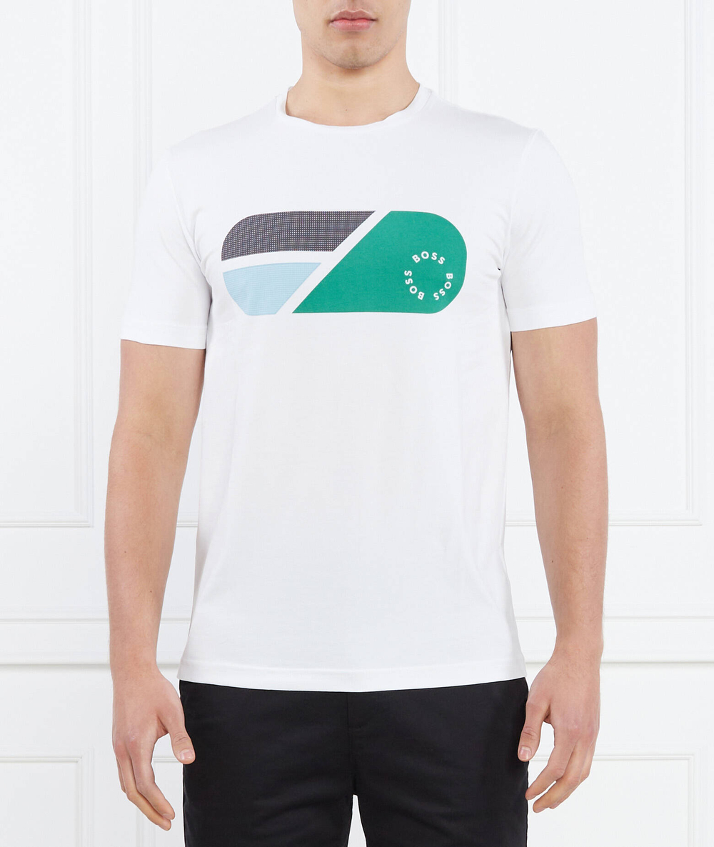 Футболка Tee 9 BOSS GREEN - белый(50488797)