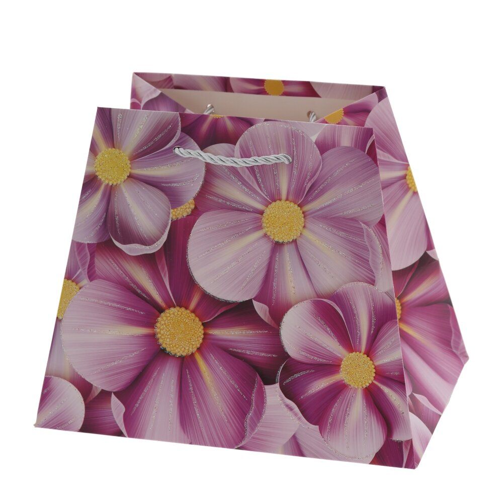 GAEM Пакет подарочный M (бумага 210г/м2, блок микс 12шт), L21 W14 H17,5 см, 4в.