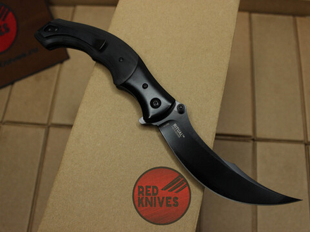 Нож СРКТ RITUAL BLACK - черная рук, черный клинок