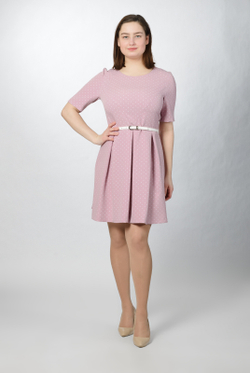 Повседневное платье 1185АН, горох #184Гд051185АН