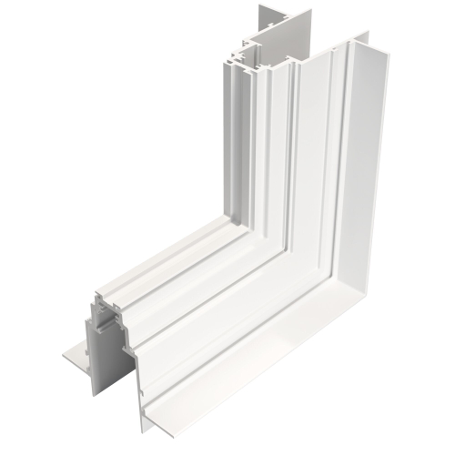 Угловой коннектор внешний для встраиваемого магнитного шинопровода Maytoni Technical TRA004OCL-22W белый