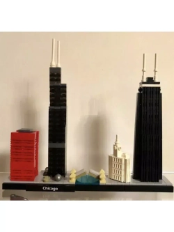 Конструктор Архитектура Чикаго 444 детали 1033