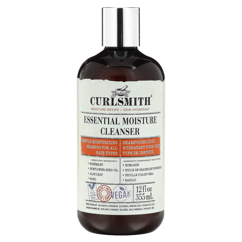 Curlsmith, Essential Moisture Cleanser, для всех типов волос, 355 мл (12 жидк. унц.)
