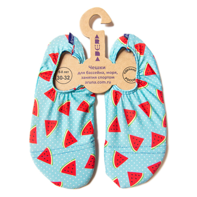 Чешки детские для бассейна Aruna Арбуз