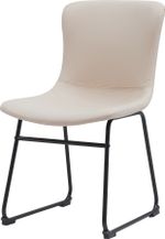 Кресло для посетителей Everprof Expo CF Экокожа Бежевый