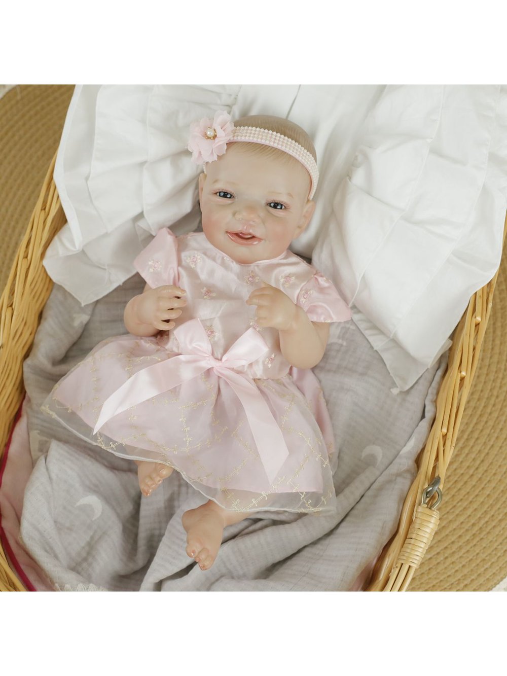 Кукла Реборн виниловая LifeReborn 45см (LR-025)