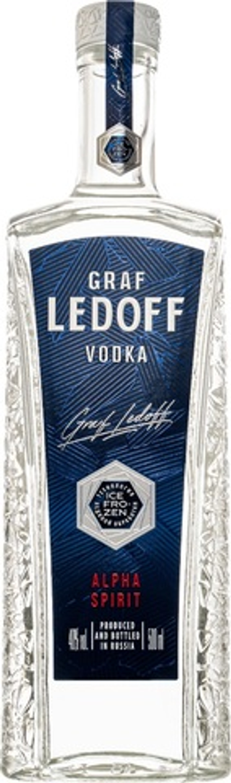 Водка Граф Ледофф (Graf Ledoff) 0.5л