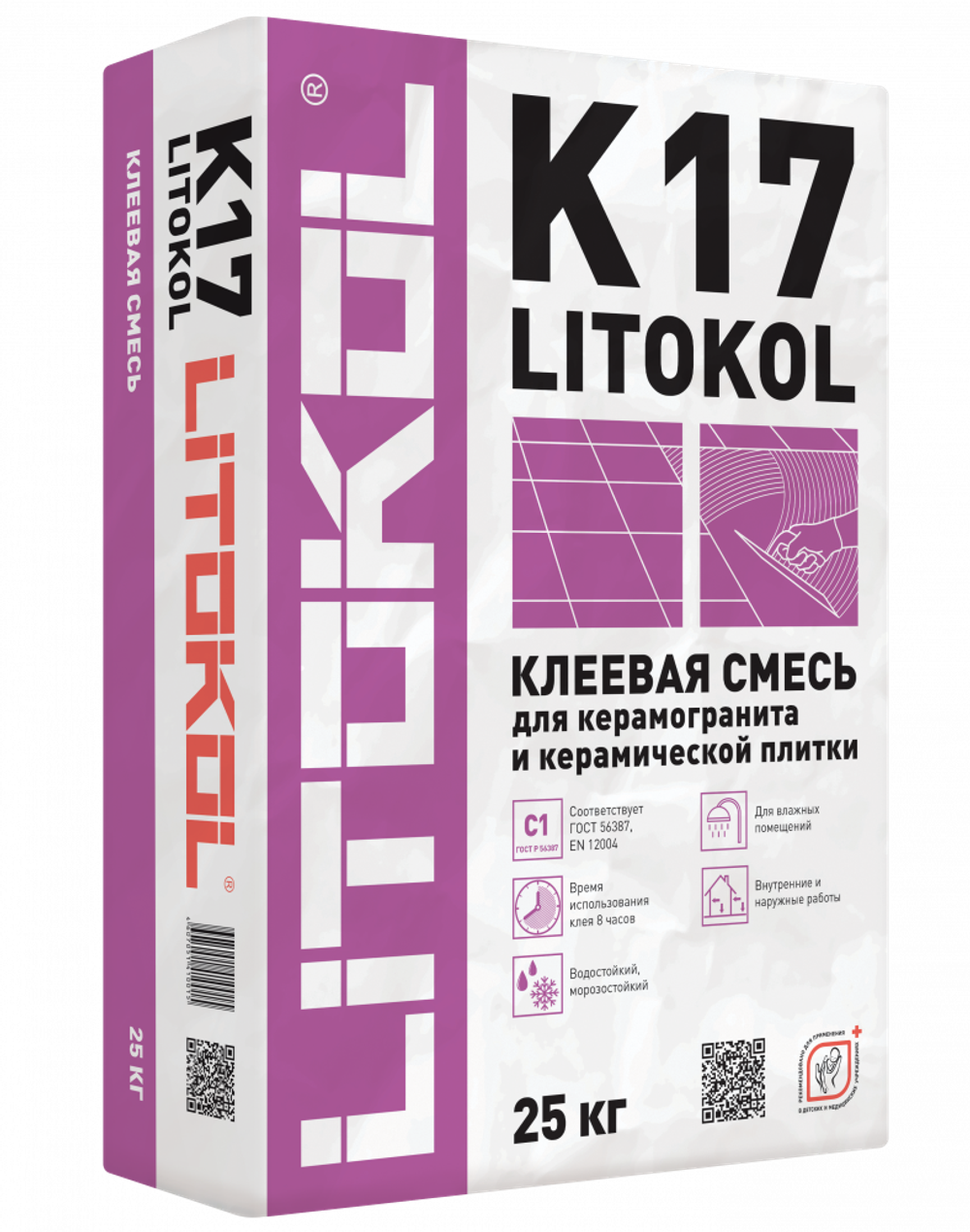 LITOKOL K17 C1  клеевая смесь 25kg