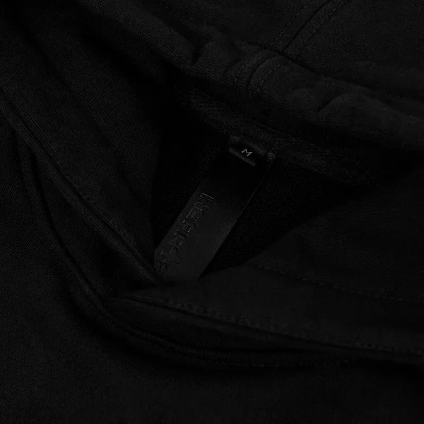 Худи Fade Spray-Painted Heavy Cotton черный - фото 8