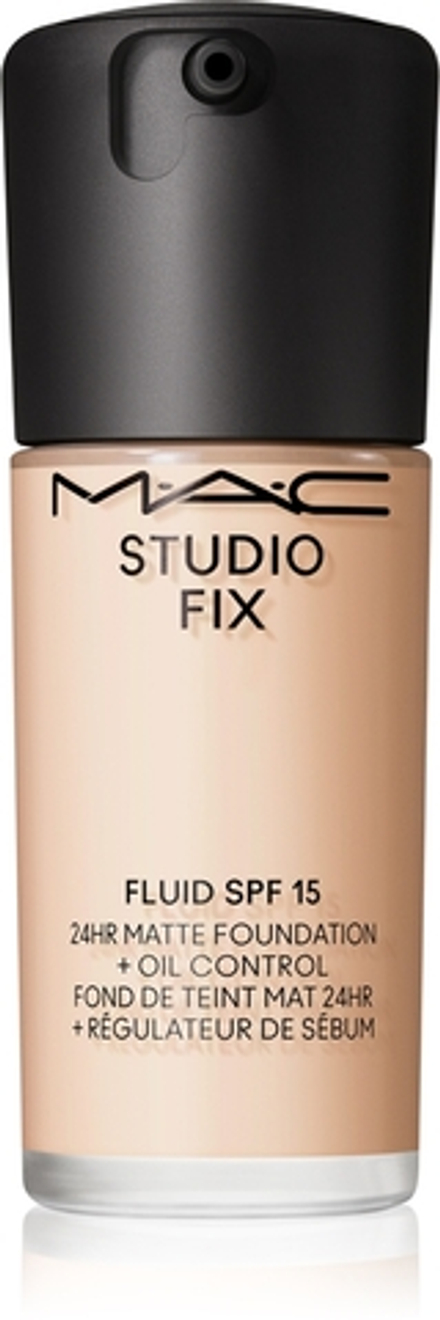 MAC Cosmetics Studio Fix Fluid SPF 15 24HR Matte Foundation + Oil Control - Тональная основа матирующая SPF 15 оттенок NC5, 30 ml