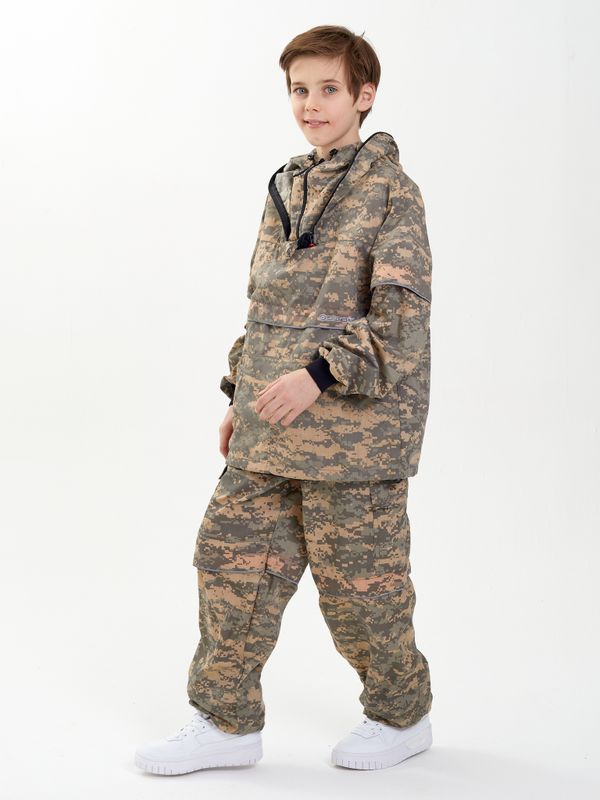 Костюм летний Антигнус-Детский ткань Сорочка цвет 128/2 (светлый пиксель)